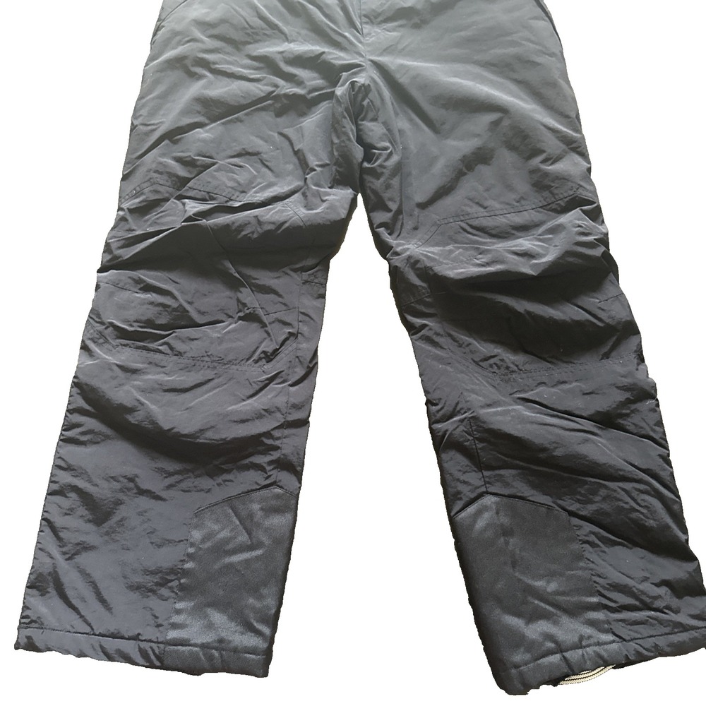 Polar Edge Mens Large Black Snow Pants Ski Snowboard Insulated Waterproof Pocket